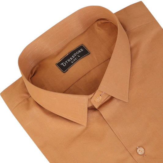 Mustard Formal Shirt for Men