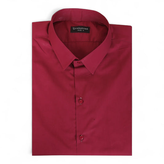 Maroon Formal Shirt for Men