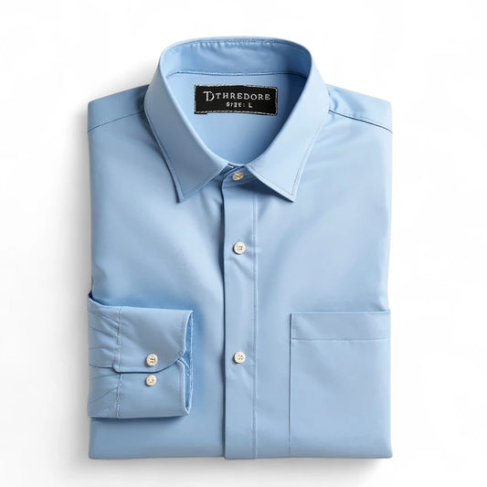 sky blue formal shirt