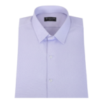 Men’s light blue formal shirt folded with classic collar